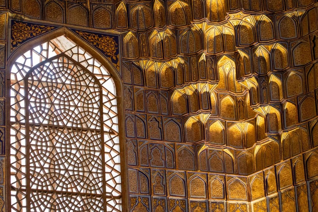 Gur e Amir mausoleum ceilings