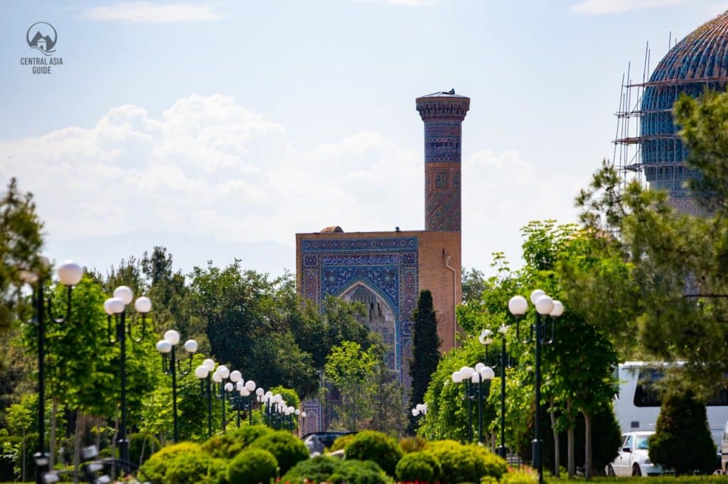 Gur e Amir mausoleum in Samarkand