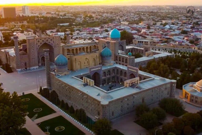 Samarkand Registan is from the Silk Road era
