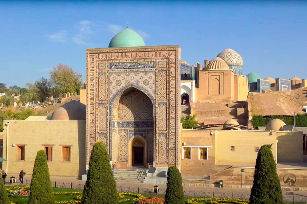 Shah i Zinda gate in Samarkand