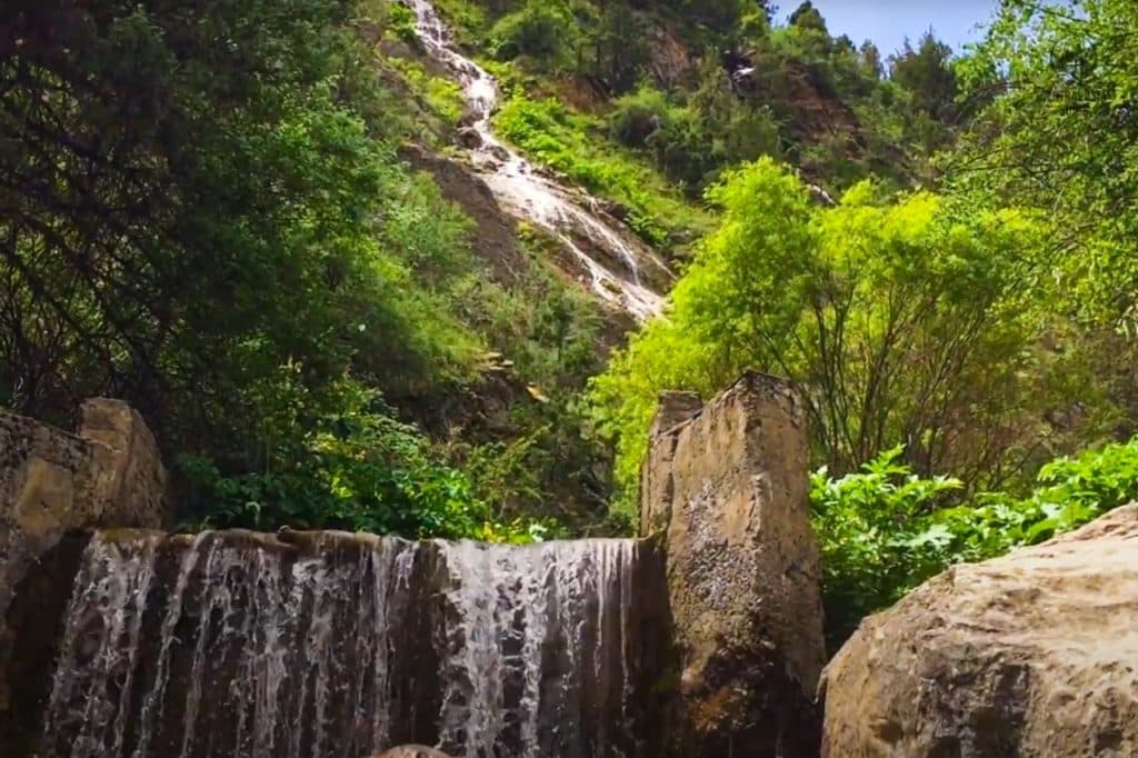 Zaamin waterfall