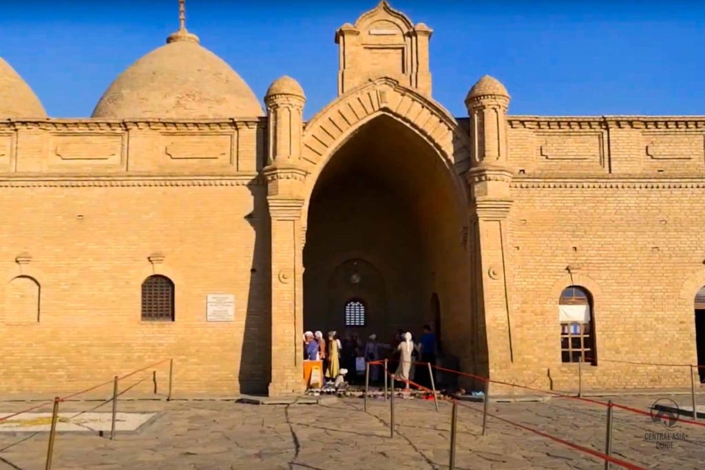 Arystanbab mausoleum near Turkistan, Kazakhstan