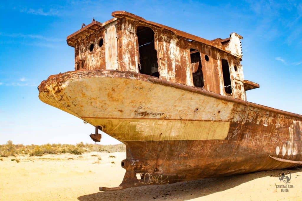 Aral Sea ship