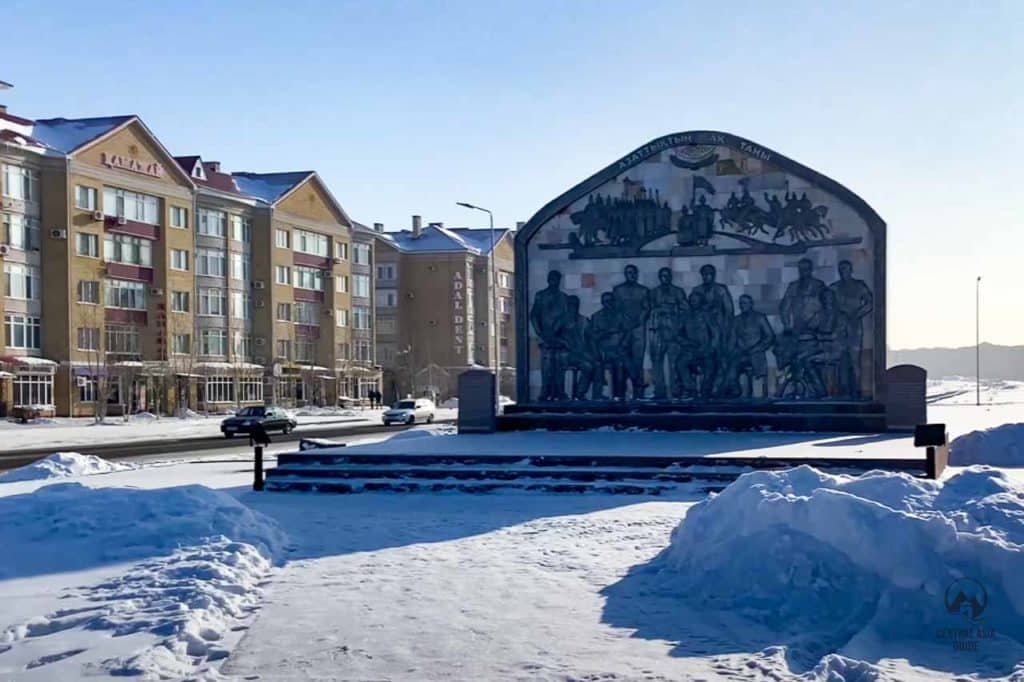 Aktobe in winter