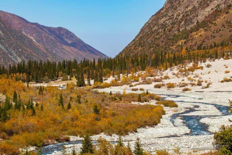 Autumn colors in Ala Archa
