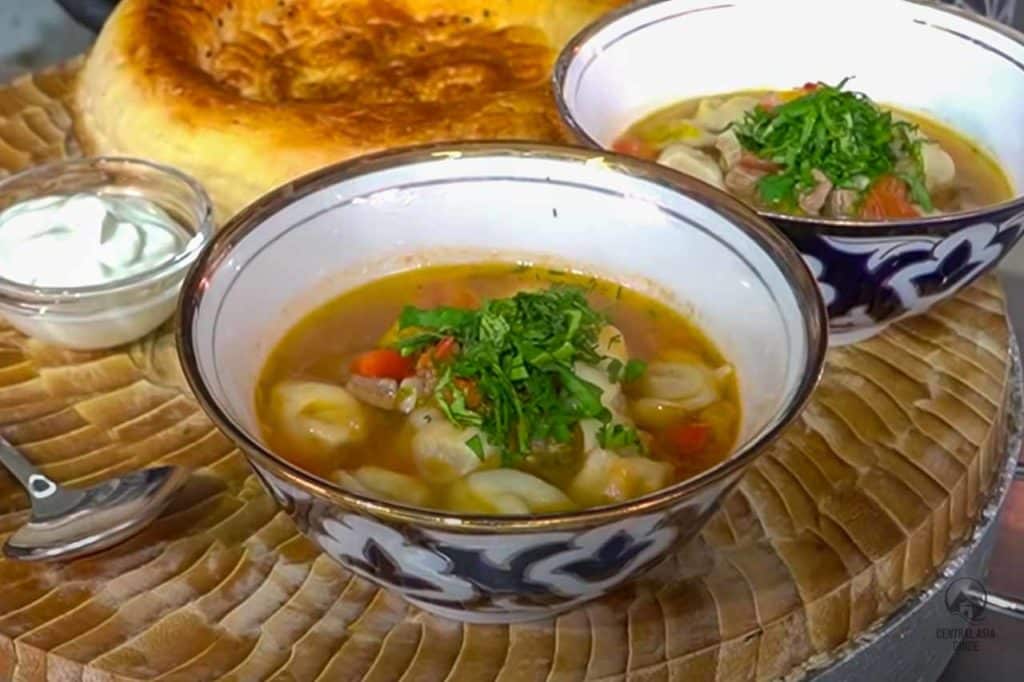 Chuchvara Uzbek soup