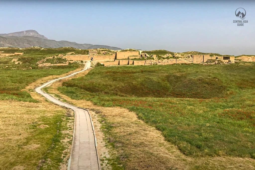 Nisa ruins in Turkmenistan