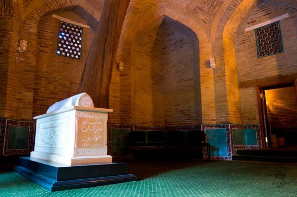 Inside Sheikhantaur mausoleum