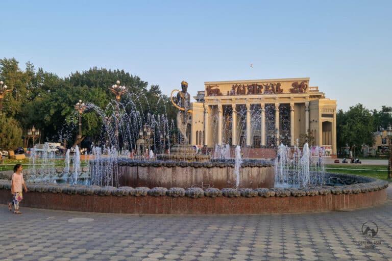 Kamoli Khujandi theather in Khujand