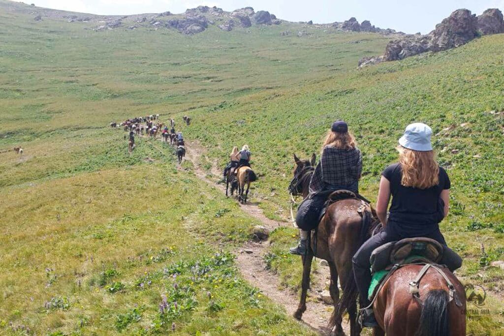 9 days Horse riding tour to Sary Chelek Lake