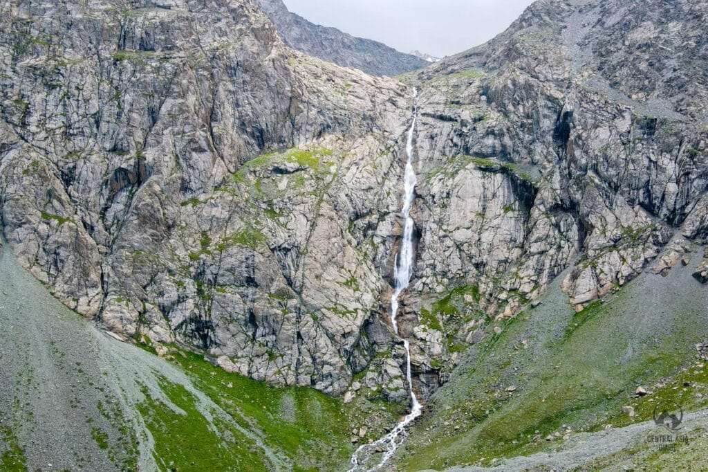 Shar waterfall in At Bashi near Naryn