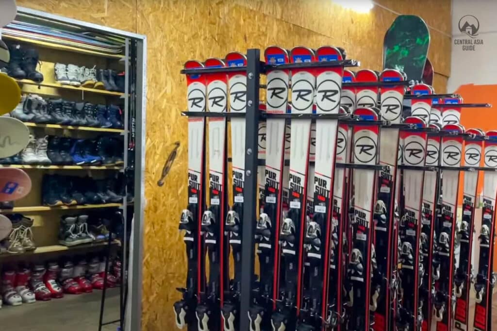 ZIL ski base equipment rental