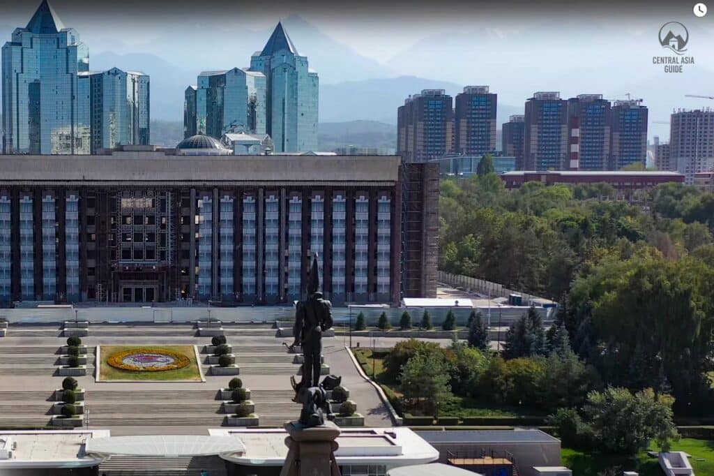 Almaty Independence square