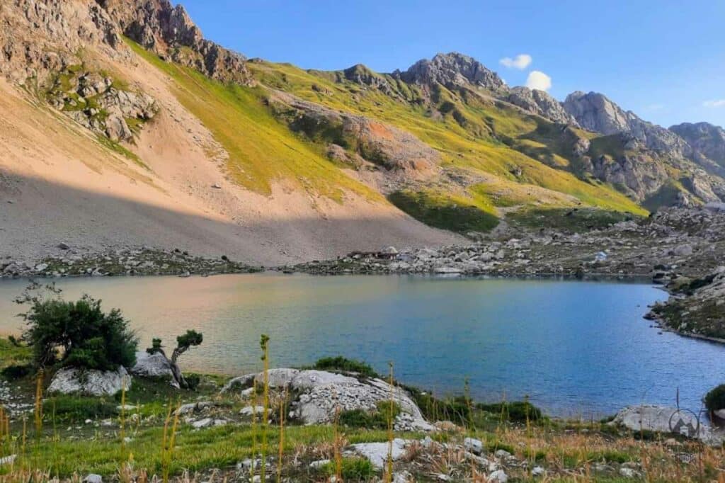 Holy lake of Arslanbob called Kolpun Ata