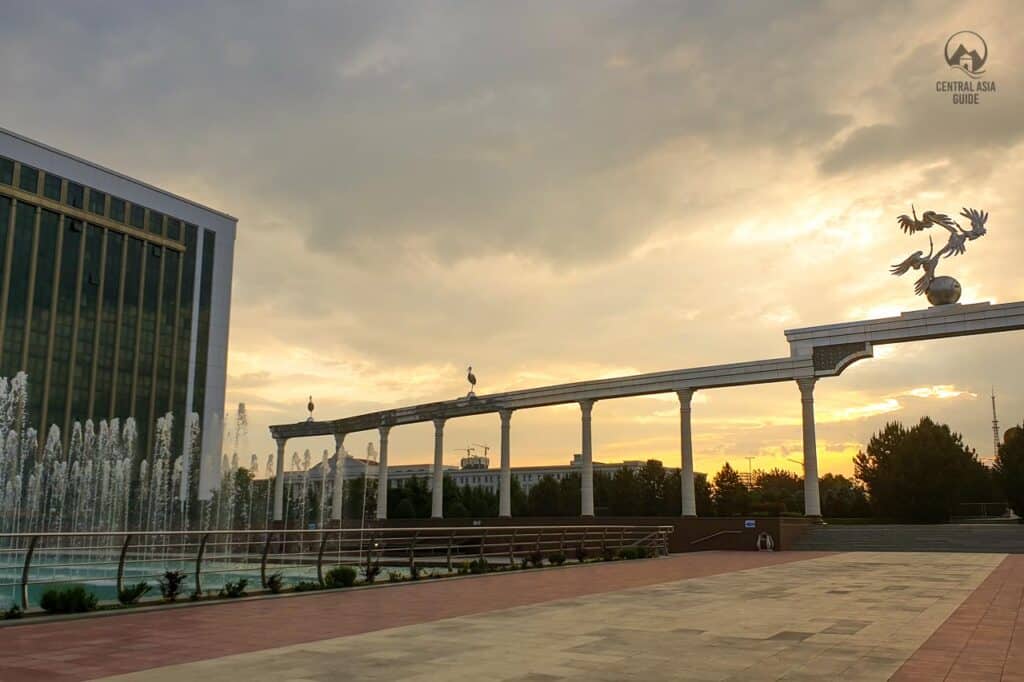 Tashkent Independence square