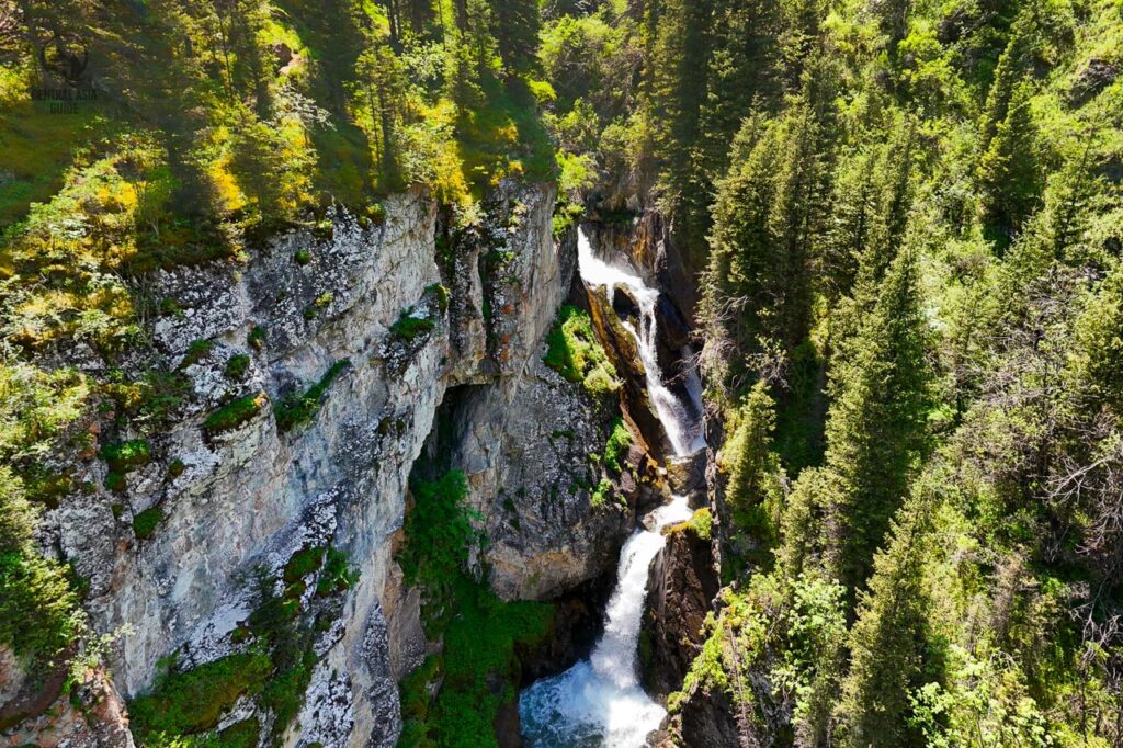 Kairak waterfall in Turgen