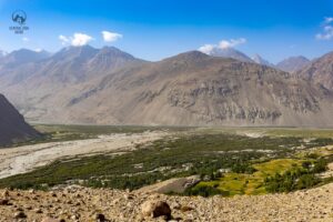 Aldea de Langar en el valle de Wakhan, junto a Afganistán