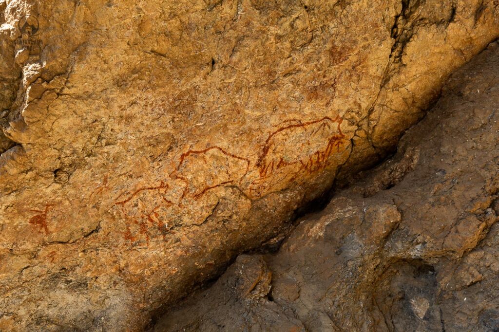 Shakhty petroglyphs in Pamir, Tajikistan