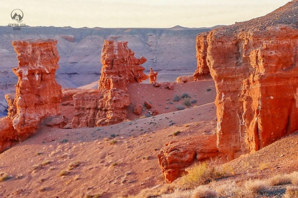 Temerlik canyon in Charyn