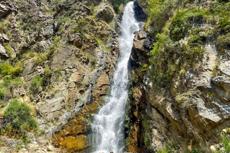 Waterfall in Turgen gorge, Kazakhstan