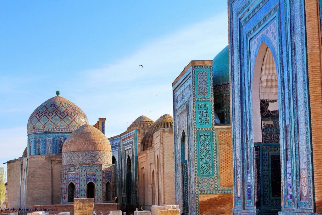 Lo Shah i Zinda di Samarcanda è incluso nella maggior parte dei tour dell'Uzbekistan.