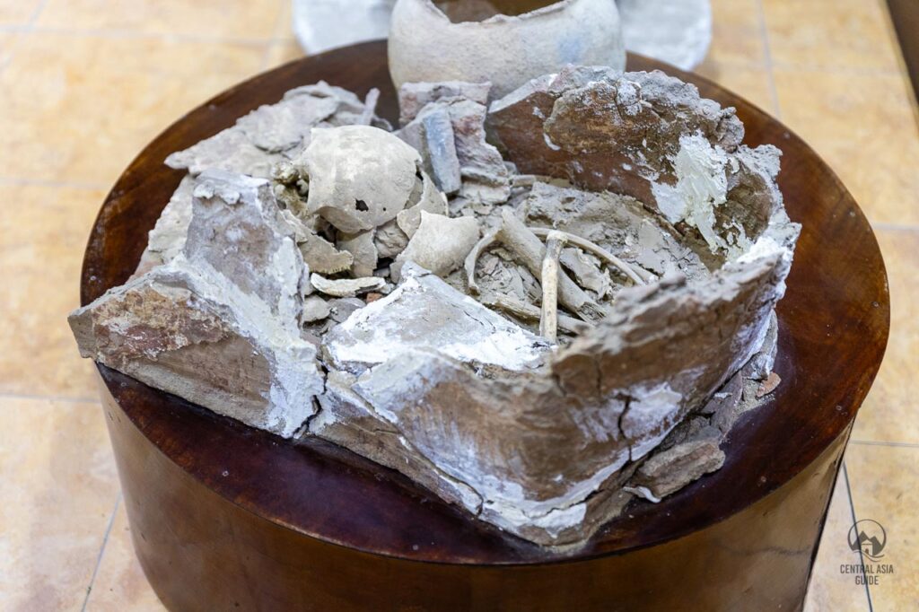 Zoroastrian ossuary remains