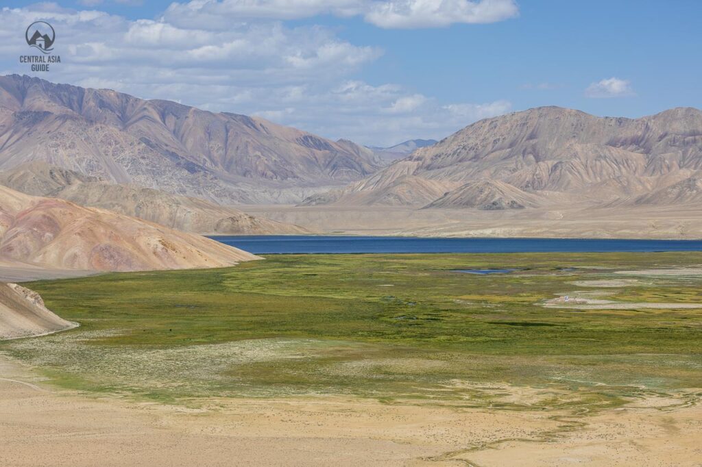 Bulunkul lake in Pamir