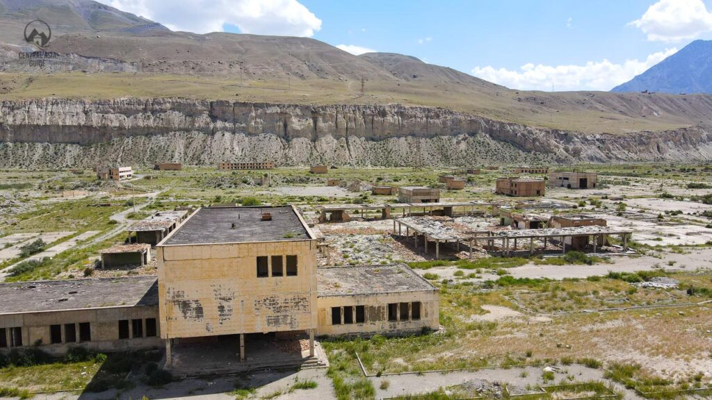 Enilchek is a Soviet built abandoned town in Kyrgyzstan