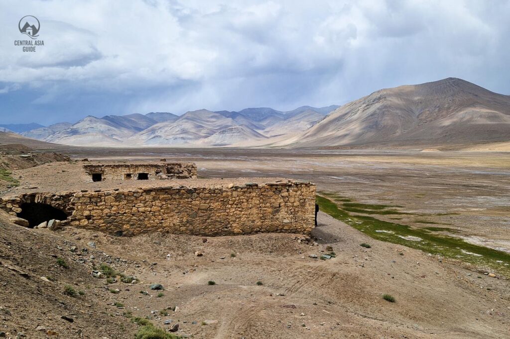 Old Russian military post in Pamir.