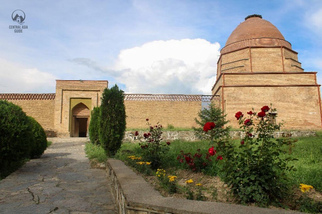 Shakh Fazil Safed Bulan UNESCO site Kyrgyzstan, Central Asia