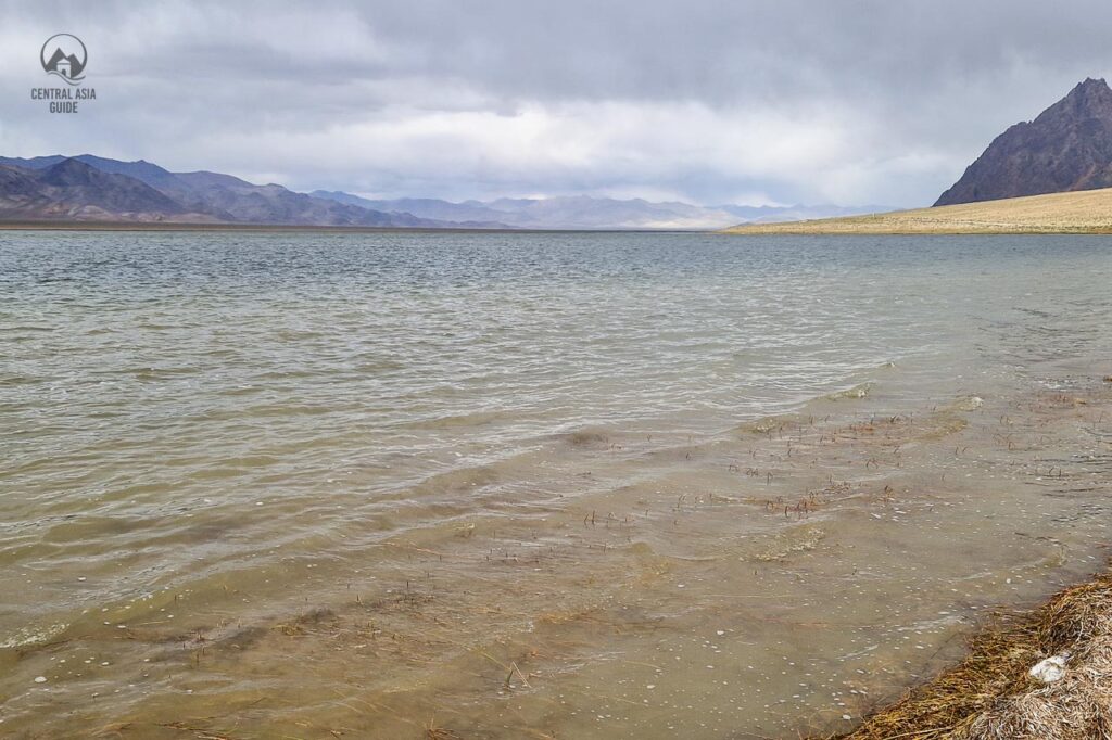 Shorkul or Rangkul lake in Pamir