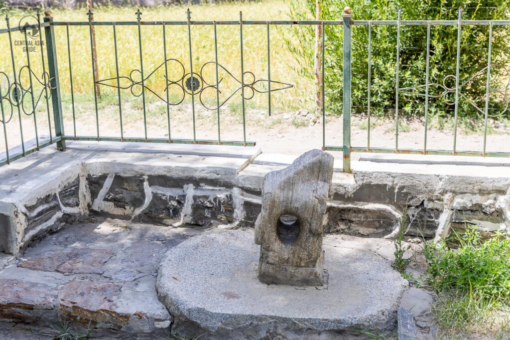 Sun dial in Yamg village, Wakhan valley