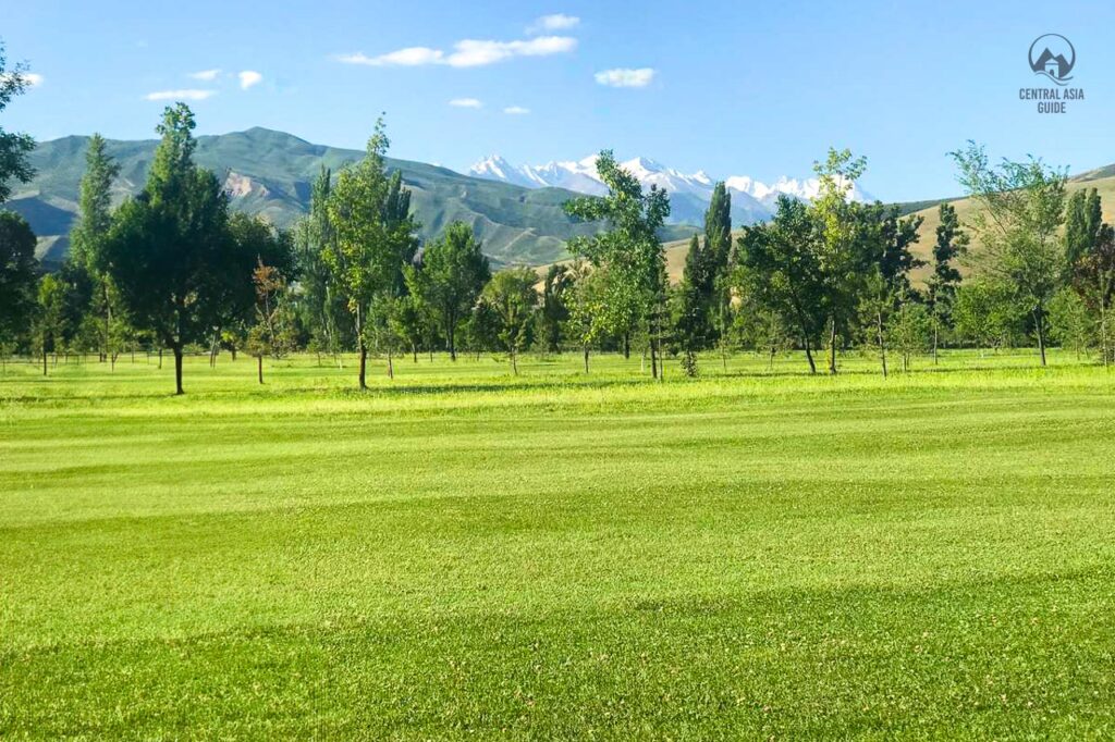 Maple Leaf golf club near Bishkek