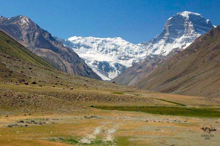Engels peak in Pamir, Tajikistan