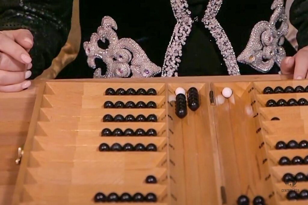 Togyz Kumalak is the Kazakh version of the Mancala game