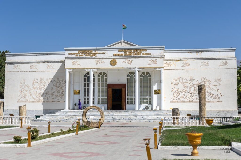 Penjikent museum building