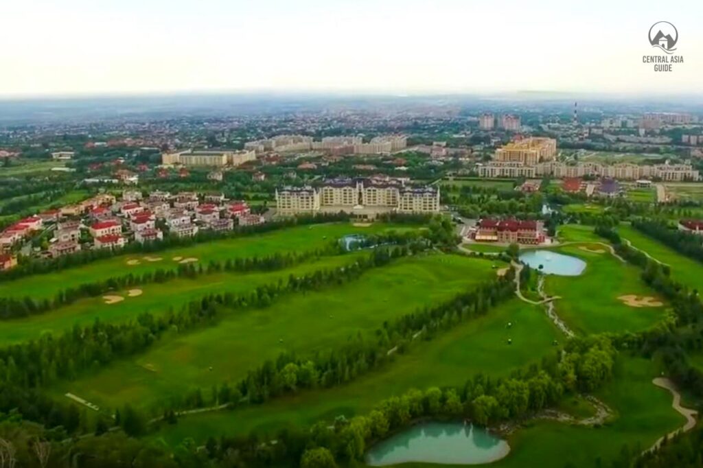 Zhailau Golf club in Almaty