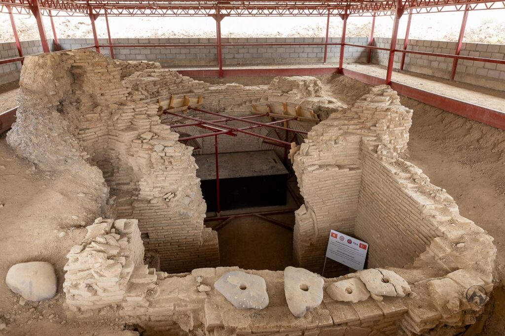 Buried ruins of a city near Kochkor