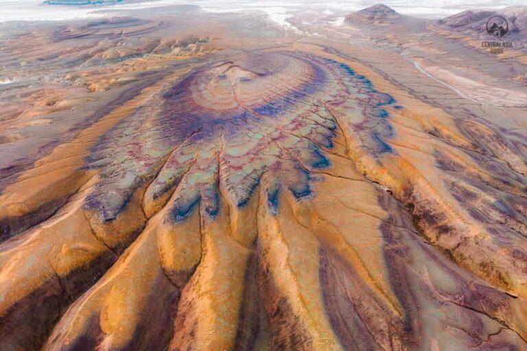 Mangystau view from drone