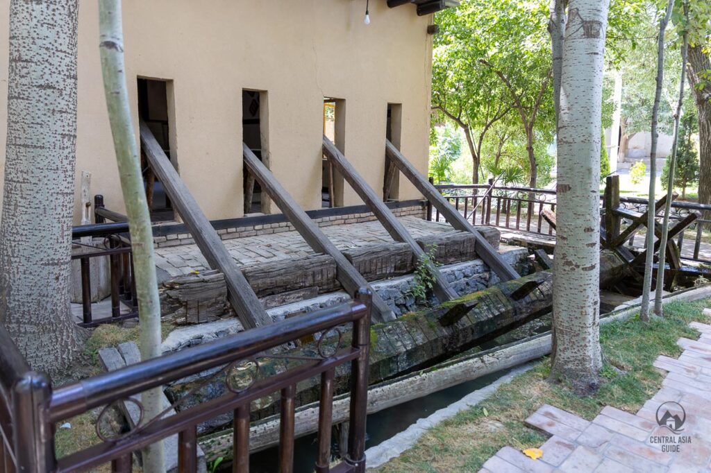 Watermill in Samarkand paper factory