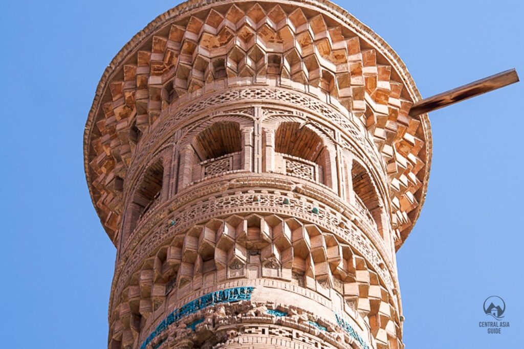 Vobkent minaret near Bukhara is a tentative UNESCO site