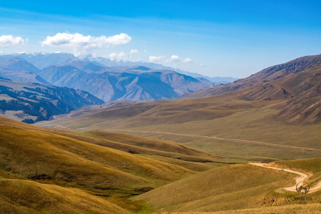 Road in Assy Plateau