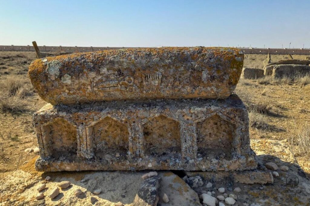 Graves at Karaman Ata in Mangystau