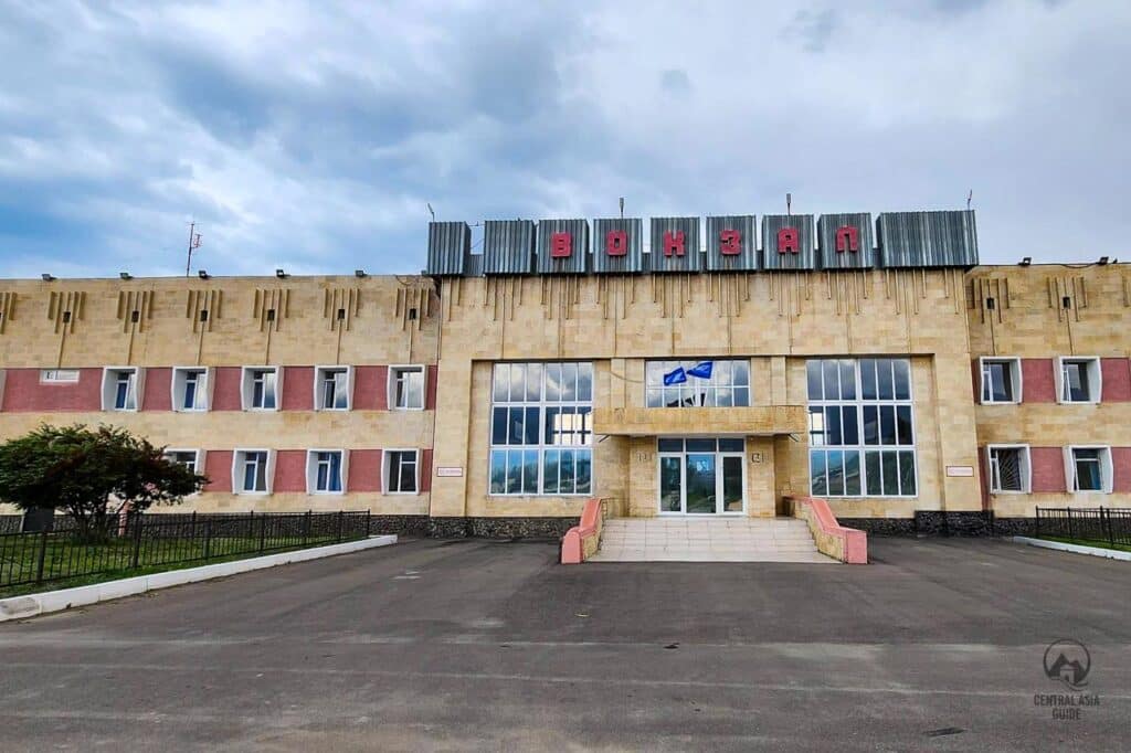 Balykchy railway station
