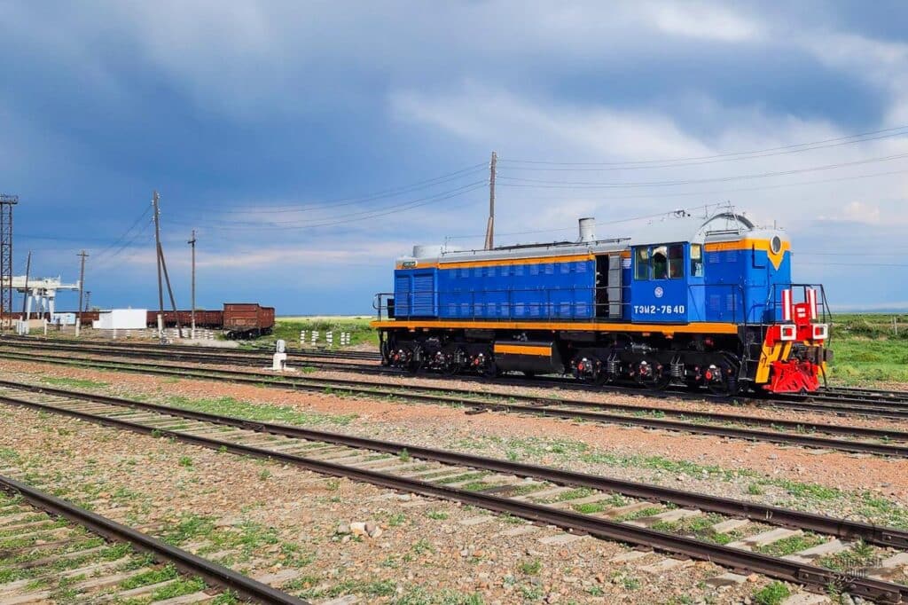 Balykchi railroad