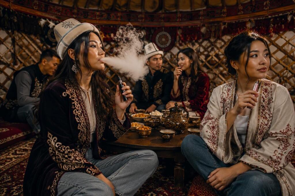 Vaping and importing of electronic cigarettes is illegal in Kyrgyzstan